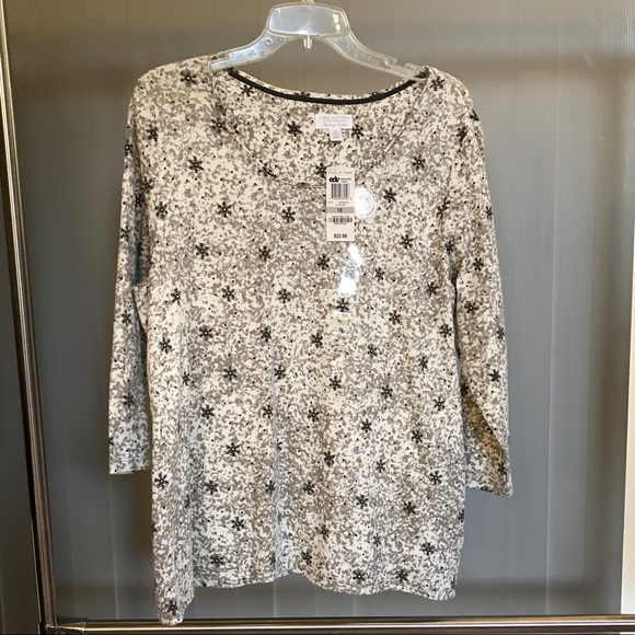 Charter Club Tops - 🔥Charter Club 3/4 sleeve, NWT, 1X